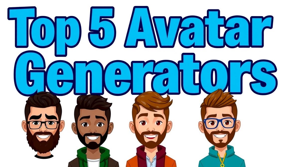 Top 5 Avatar Generators to Create Your Own Digital Avatars