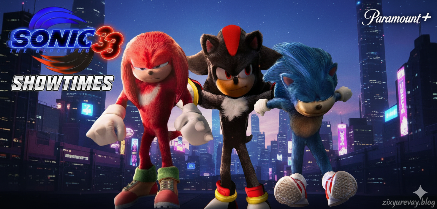 Sonic the Hedgehog 3 Showtimes: Find the Best Movie Times Near You