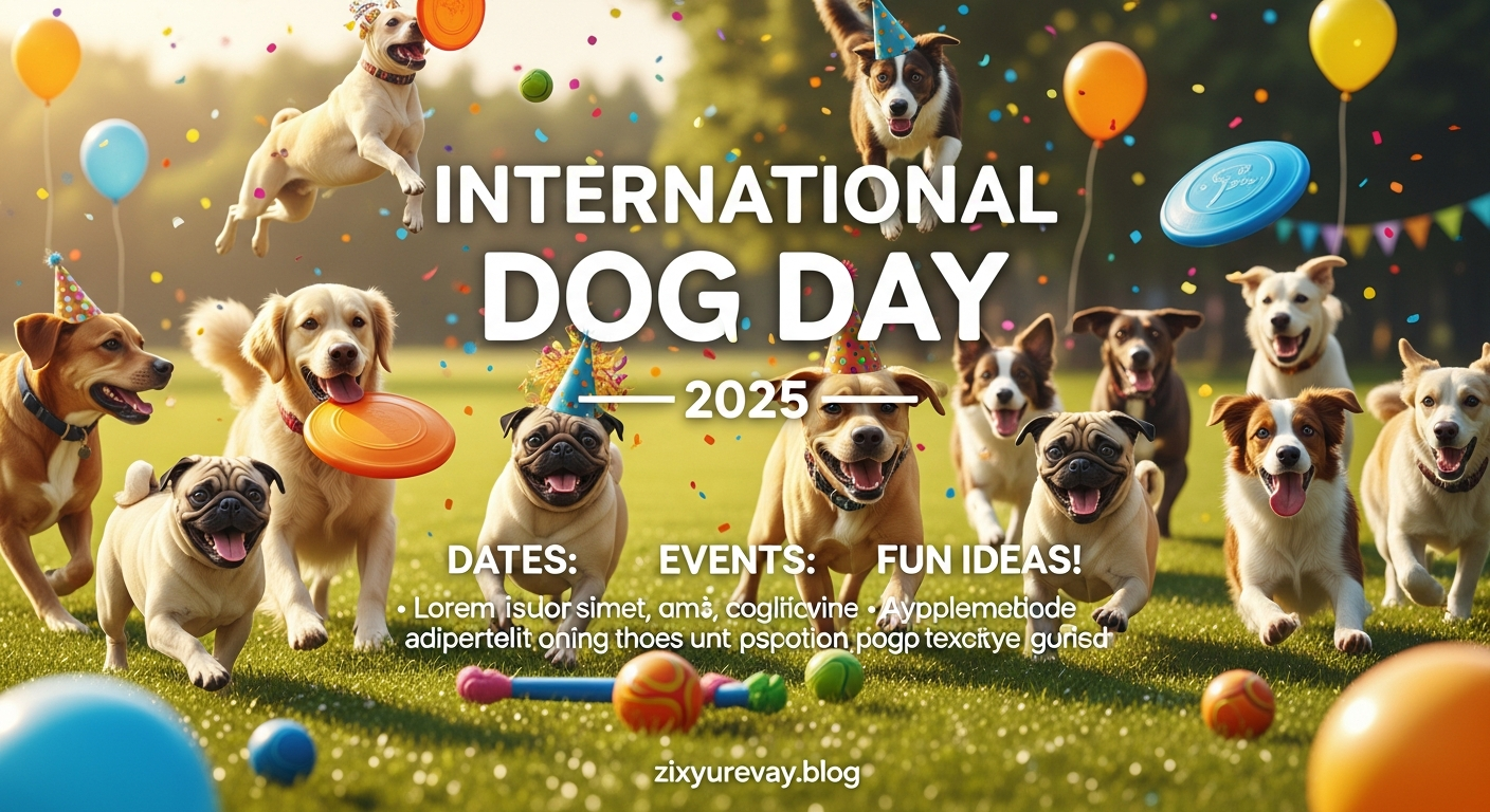 Celebrate International Dog Day 2025: Dates, Events, and Fun Ideas