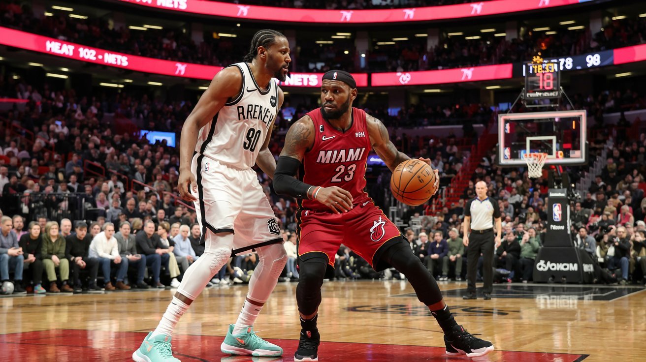 Miami Heat vs Brooklyn Nets Timeline